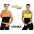 Pack of 2 Unisex Black & Yellow Hot Waist Shaper Belt Body Shaper