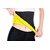Pack of 2 Unisex Black & Yellow Hot Waist Shaper Belt Body Shaper