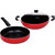 NONSTICK COOKWARE COMBO 3PCS RED