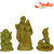 Ladu Gopal  Radha Krishan with Ganesh -three Idols