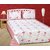 Attractivehomes summer classic supercool pearl printing doublebedsheet with 2 pillow covers