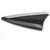 3R-116 Auto Car Roof Mounting Plastic Shark Fin Shaped Decorative Earth Antenna - Black and Silver