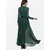 Raabta Rama Green Charming Long Dress with Dolly Belt