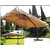 Outkraft Garden Aluminium 360 Degree Rotating Umbrella Beige Colour