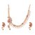 Pearl Paisley Hand Crafted Choker Necklace Earring Set