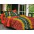 Welhouse Abstract design king size bedsheet  2 pillow cover EM-015