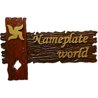 Buy Designer Name Plate For Home Brown Blush Wooden Nameplate By Nameplateworld Online 69 From Shopclues Buy Designer Name Plate For Home Brown Blush Wooden Nameplate By Nameplateworld Online 69 From Shopclues