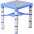 NHR Portable learning kids table chair (Blue)