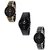 AUTHENTIC IIK BLACK SILVER GOLD WATCH ANALOG FOR BOYS..