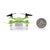 Syma X12S with 2.4G 4CH 6-Axis Headless Mode Nano RC Quadcopter - Green