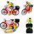 Street Bicycle Battery Operated Musical Cycle Toy For Kids (Multicolor)