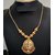Georgeous High Gold Plated Laxmi Necklace Set
