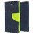 OPPO F1S Mercury Wallet Diary Style Flip Back Case Cover Blue