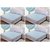 AS Non Woven Fabric Set of 4 Waterproof  Double Bed Mattress Protector sheet with Elastic straps-Assorted