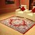 Status buy one get one ethnic cotton Summer carpet Red 5 x 7 Ft