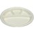 EZEE NATURAL FIBRE 4 COMPARTMENT BAGASSE ROUND PLATE 10PCS (PACK OF 5)
