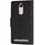 Mobimon Luxury Mercury Diary Wallet Style Flip Cover Case For Lenovo Vibe K5 Note - BLACK
