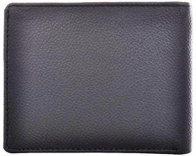 Tahiro Black Leather Wallet - Pack Of 1