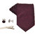 TIE COMBO SET LIGHT MAROON N BLACK LIN And Formal Tie And  Cuff Link Combo set