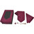 TIE COMBO SET LIGHT MAROON N BLACK LIN And Formal Tie And  Cuff Link Combo set