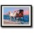 Running Horses on the Beach  framed wall painting