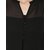 Fabrange Black Plain Maxi Dress For Women
