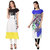 1 Stop Fashion Multi Color Crepe Party Wear Digital Printed combo Kurtis -50322-50317
