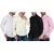 Balino London Pack of 4 Slim Fit Poly-Cotton Shirts For Men