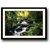 Water Flowing Scenery Framed Wall Painting