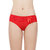 Women's Innerwear Comfort Red Cotton, Spandex Solid Hipster Panty with BowKnot Pack of 1 by FIHA