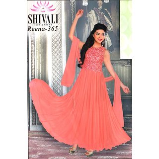Buy Fancy Long Gown Online 3599 from ShopClues