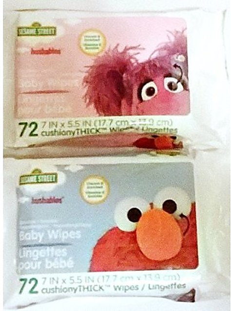 sesame street baby wipes