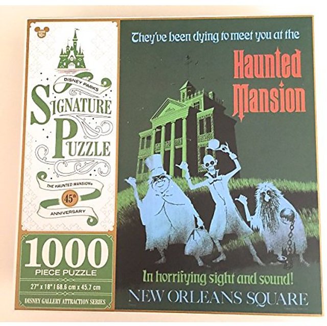 Buy Disney Parks Haunted Mansion Attraction Poster 1000 Piece Puzzle Disneyland Online 5393 From Shopclues