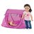 Fits American Girl Dolls Pop-up Camping Sleepover Tent with Matching Sleeping Bag | 18 Inch Doll Fur