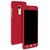 360 Degree Case Samsung S6 Edge  Rubberized Matte Hard (Red)