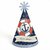 Ahoy - Nautical - Cone Birthday Party Hats - 8 Count