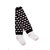 Otium Toddler Black With Pink Hearts Cozee Toes