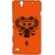 KR Orange Tiger - Sublime Case For Sony Xperia C4