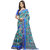 S V Inc Multicolor Cotton Printed Saree With Dori Blouse