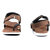 Floxtar men's brown synthetic sandal