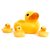 6th Dimensions 4pcs Baby Bathing Floating Rubber Squeaky Ducks Play Water Bathing Pool Tub Toys