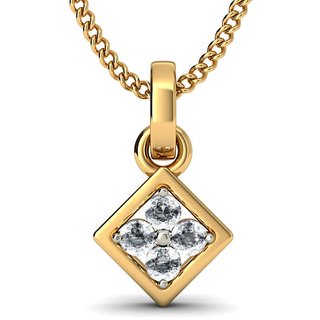 THE MIRIAN PENDANT_DIAMOND PENDANT IN 18KT YELLOW GOLD