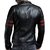 AlSamad Biker Leather Jacket For in Black Color Blazer For Men Slim Fit Genuine Leather