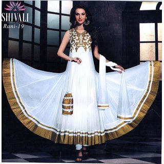 shopclues anarkali gown