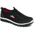 Asian Women's Black & Pink Sports Shoes