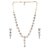 Zaveri Pearls Fancy Cubic Zirconia Designer Necklace Set - ZPFK4362