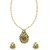 Zaveri Pearls Traditional Temple Haram Jewellery Necklace Set - ZPFK5226