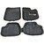 luucid For Renault Kwid (Black) 3D & 4D Car Floor Mat