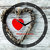 Design Connection Valentine Love Wall Clock