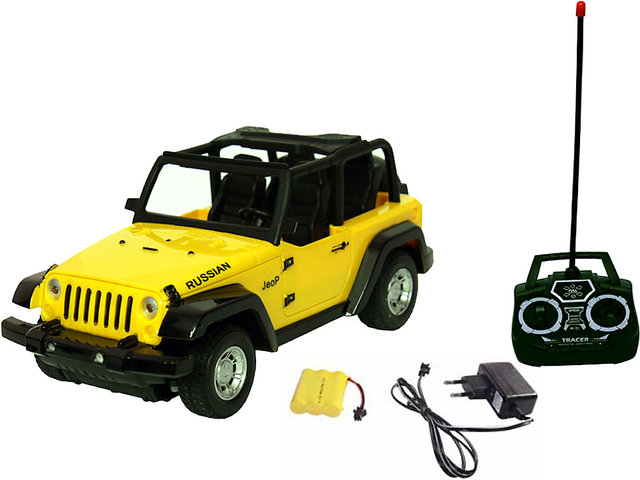 yellow jeep toy car